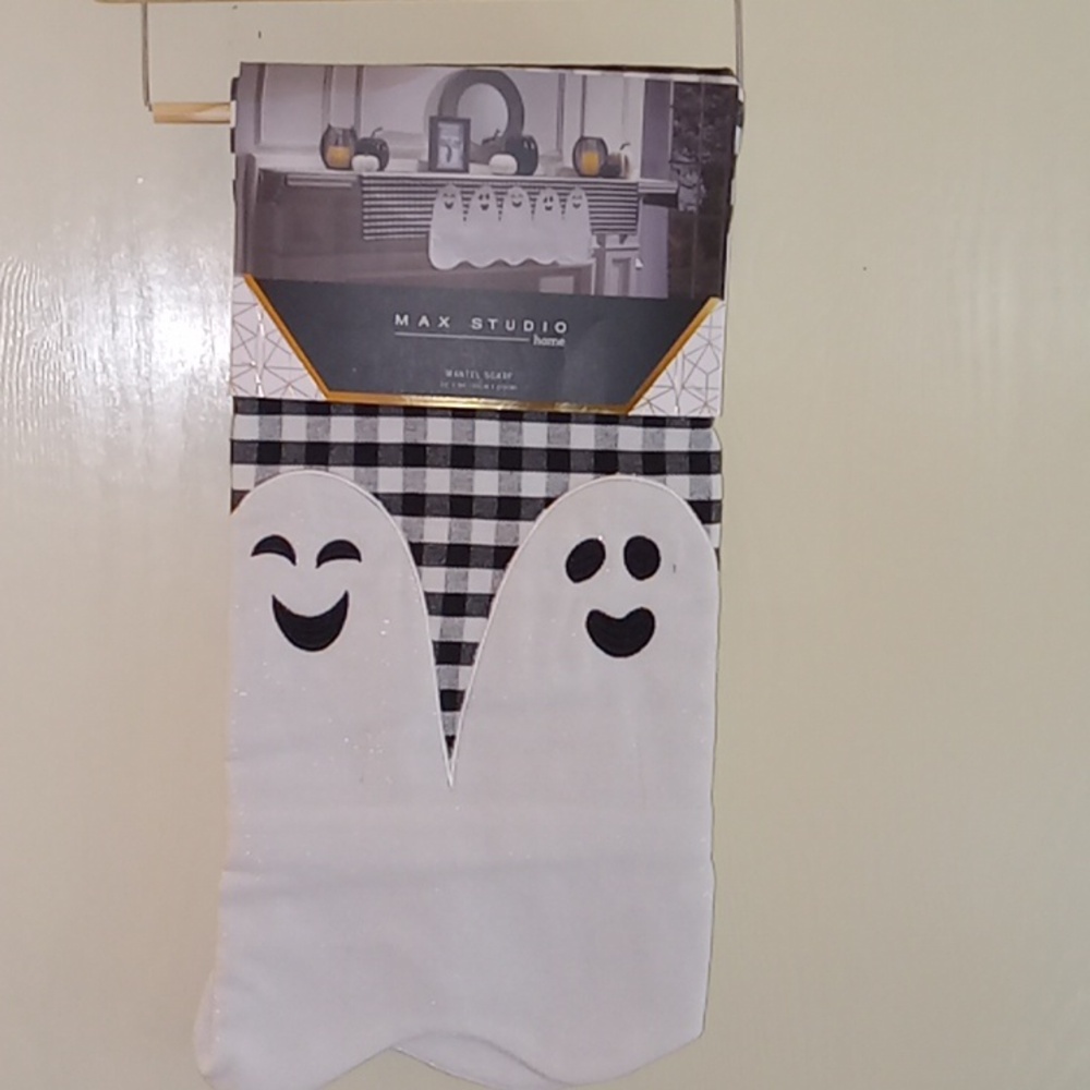 Halloween Mantel Scarf New Ghosts 👻👻👻👻